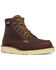 Image #1 - Danner Men's 6" Bull Run Moc Waterproof Work Boots - Soft Toe, Brown, hi-res