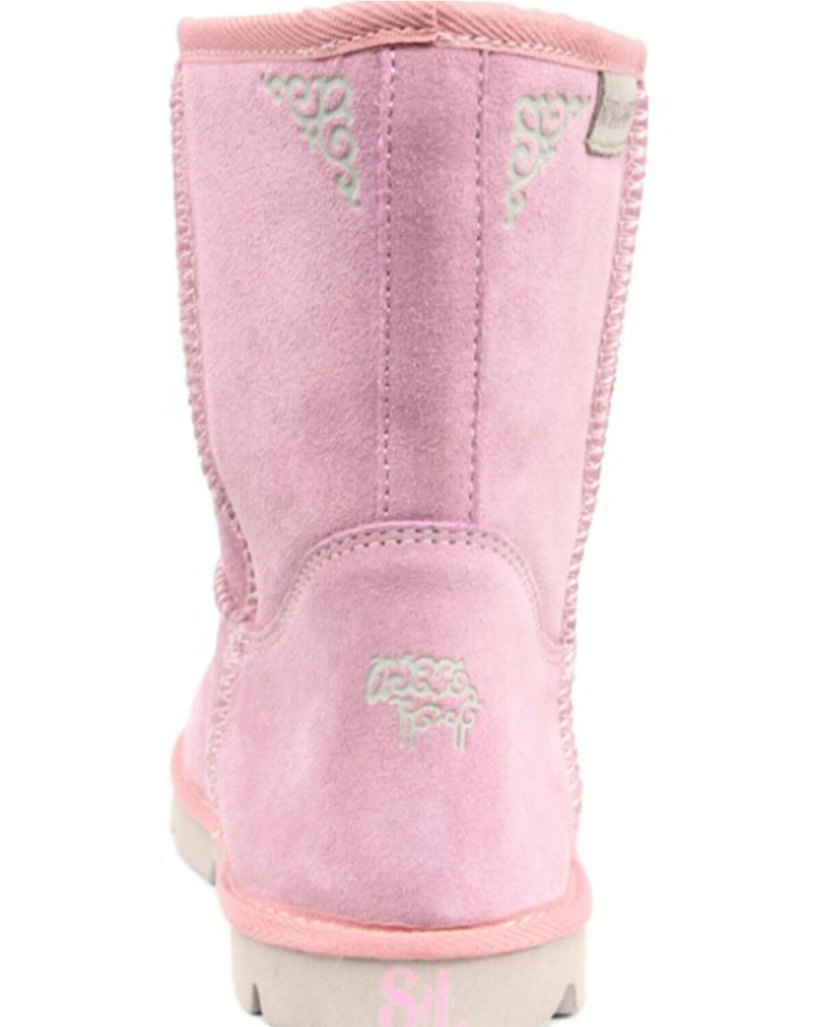 Image #5 - Superlamb Women's Argali 7.5" Suede Leather Pull On Casual Boots - Round Toe, , hi-res