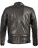 Image #2 - Milwaukee Leather Men's Stand Up Collar Leather Jacket - 5X Big, Black, hi-res