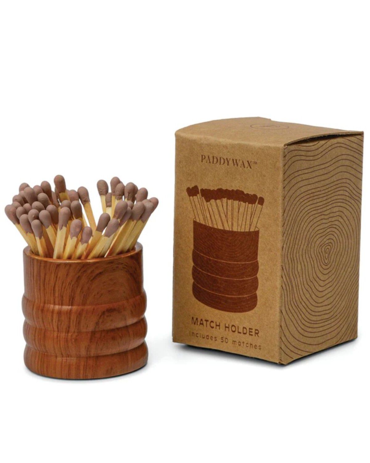 Image #1 - Paddywax Ceramic Wood Match Holder, Multi, hi-res