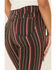 Rock & Roll Denim Women's Striped Bargain Bell Bottoms, Multi, hi-res