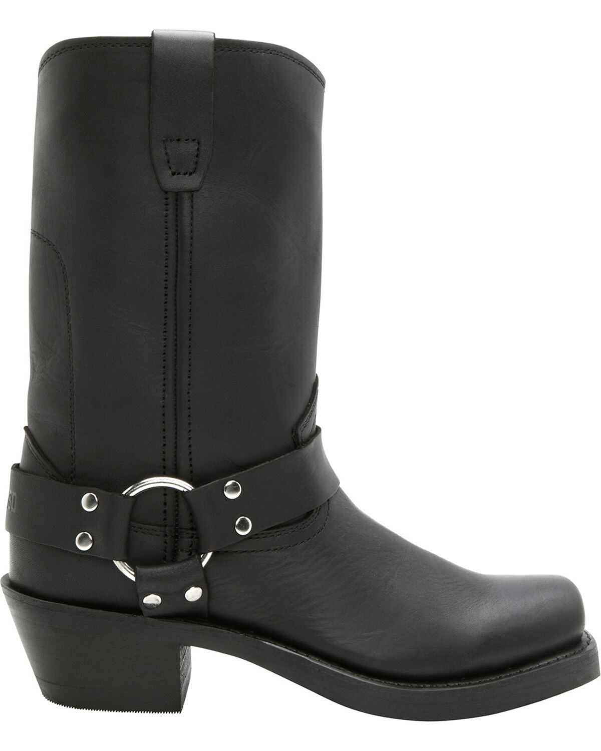square toe harness boots