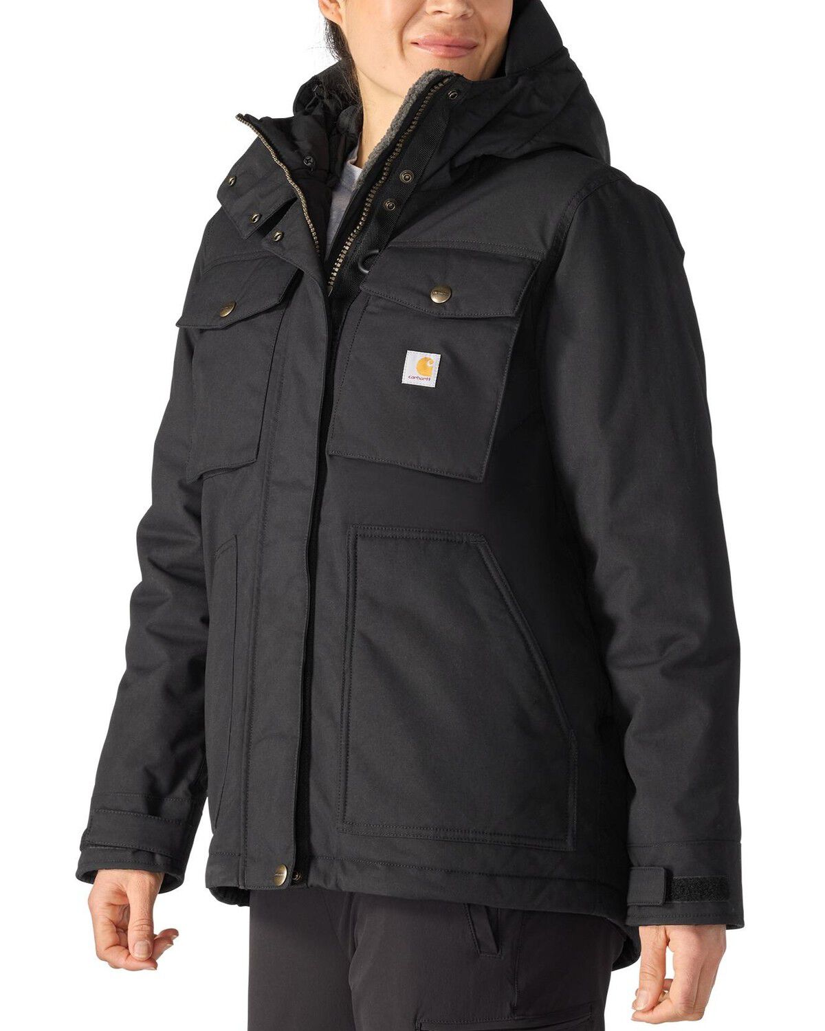 Image #1 - Carhartt Women's Great Lands Jacket, Black, hi-res