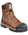 Image #1 - Carhartt Men's 8" Ground Force Waterproof Work Boots - Composite Toe, Brown, hi-res