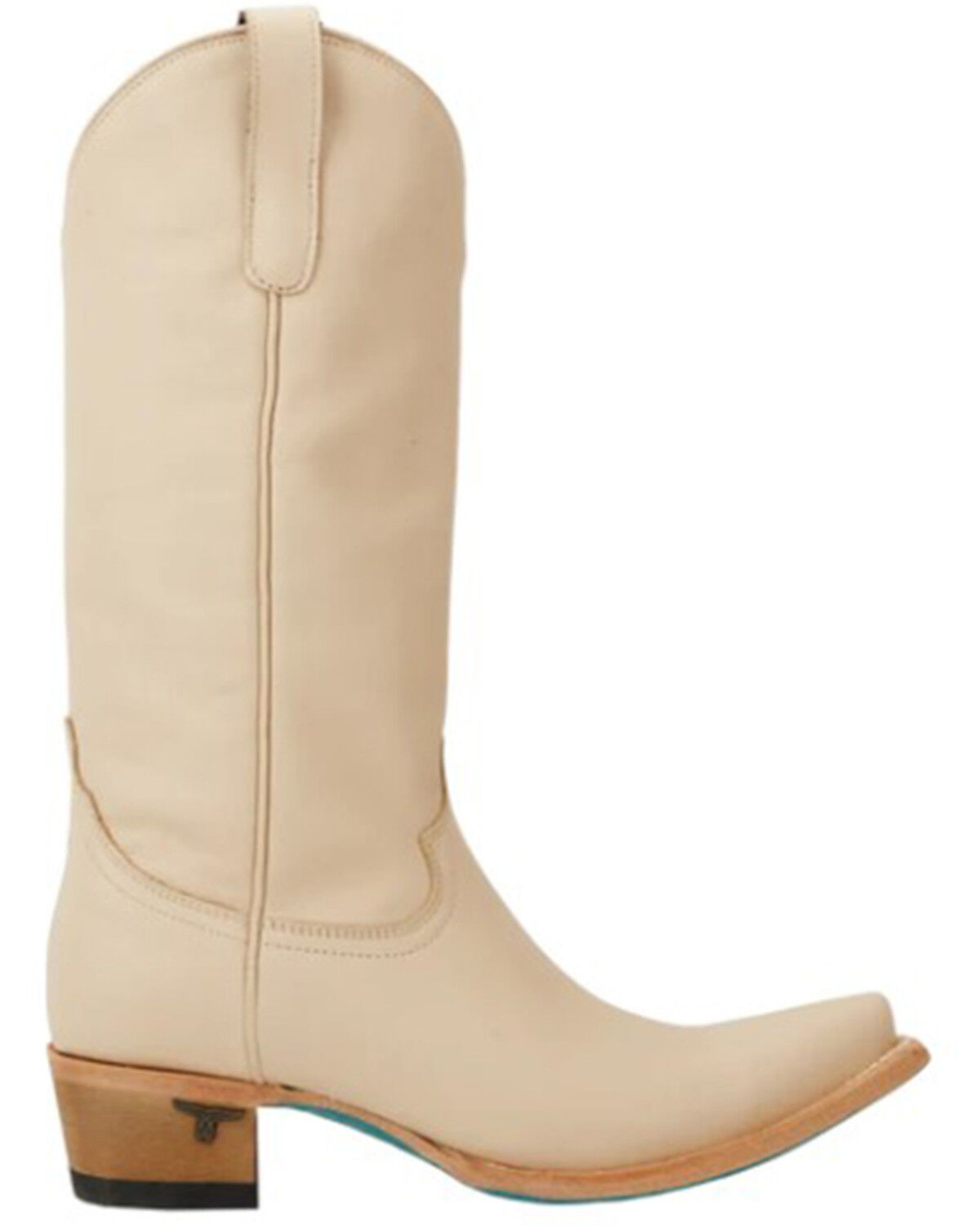 Image #2 - Lane Women's Emma Jane Tall Western Boots - Snip Toe, Ivory, hi-res