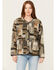 Image #1 - Miss Me Women's Multi Striped Print Button-Down Jacket, Multi, hi-res