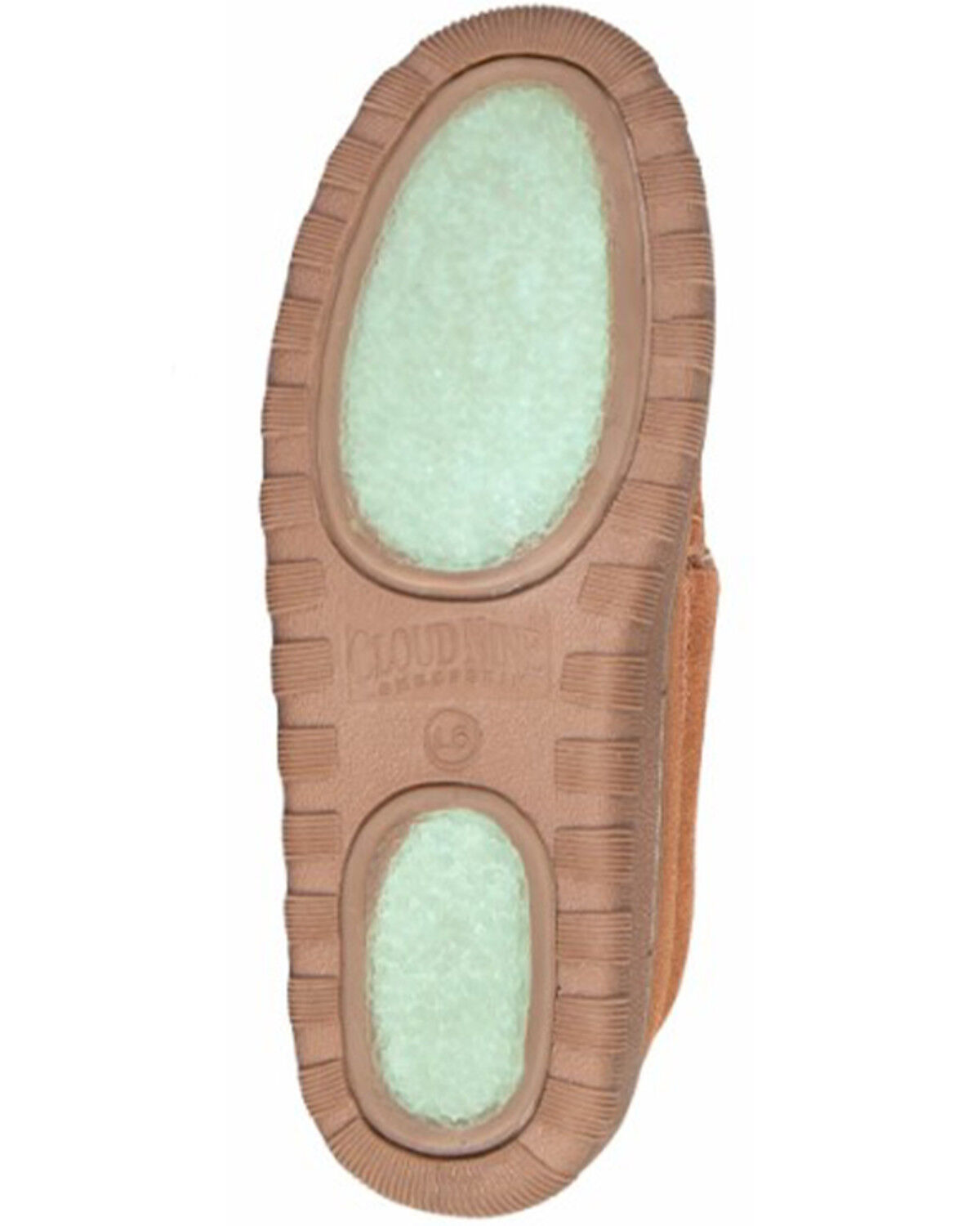 Image #6 - Cloud Nine Women's Sheepskin Moccasins, Chestnut, hi-res