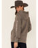 Image #3 - Ariat Women's Boot Barn Exclusive Logo Hoodie, Charcoal, hi-res