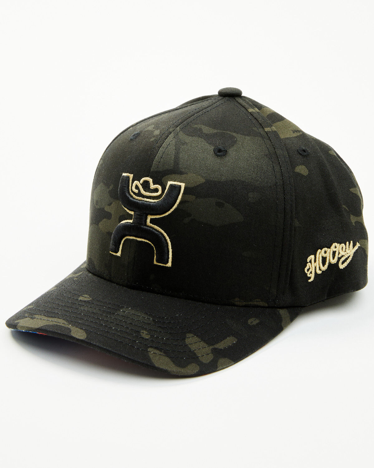 Image #1 - Hooey Men's Chris Kyle Camo Trucker Cap, Black, hi-res