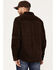 Image #4 - Brothers and Sons Men's Solid Corduroy Button Down Western Shirt , Dark Brown, hi-res