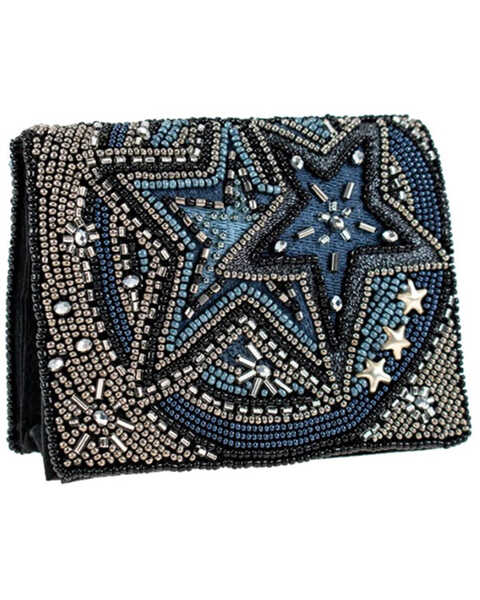 Mary Frances Women's Star Studded Wallet , Multi, hi-res