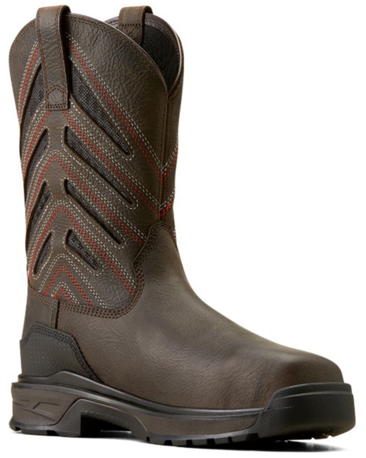 Image #1 - Ariat Men's Intrepid VentTEK Work Boots - Composite Toe, Brown, hi-res