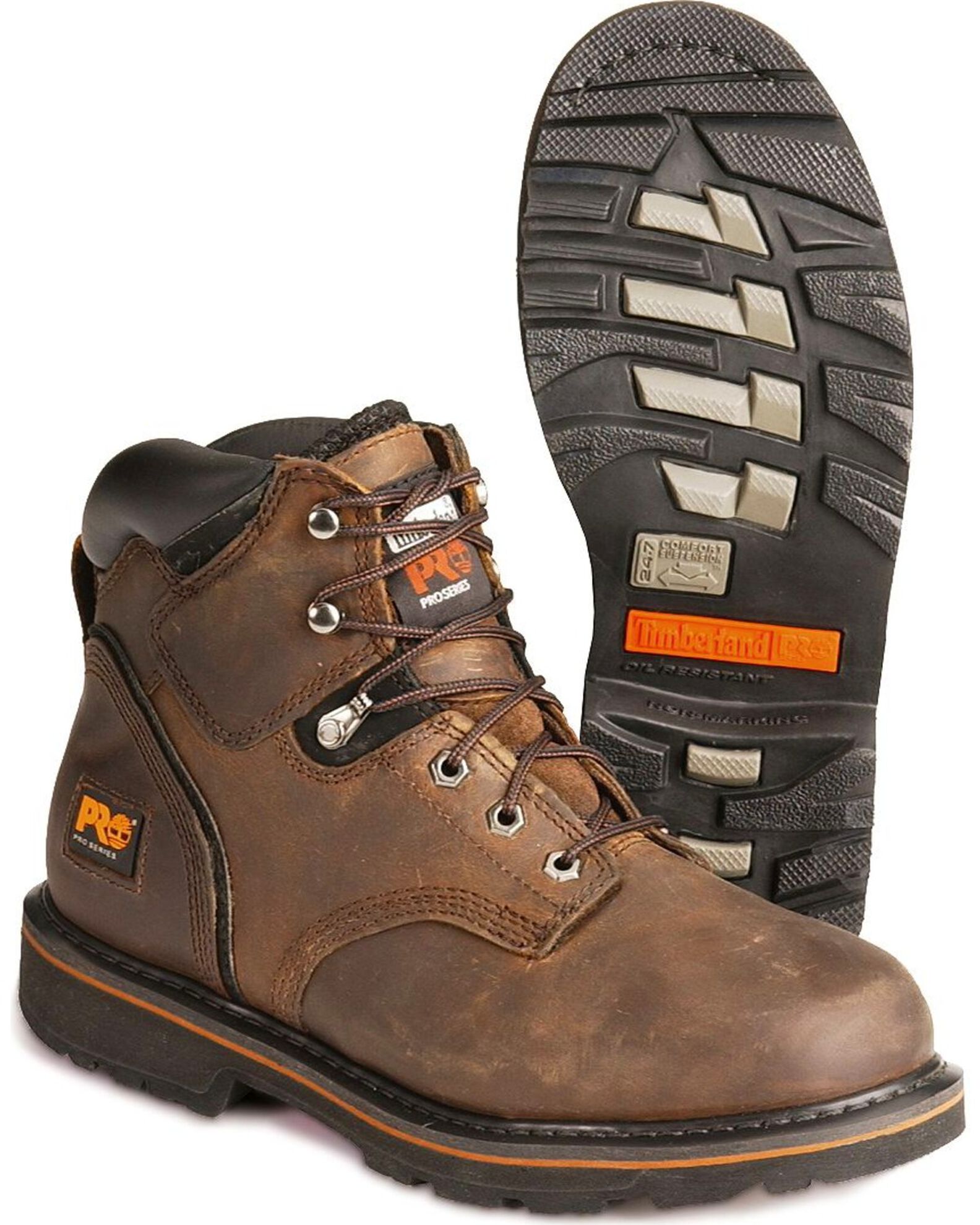 Timberland pro pit boss steel toe work boot deals