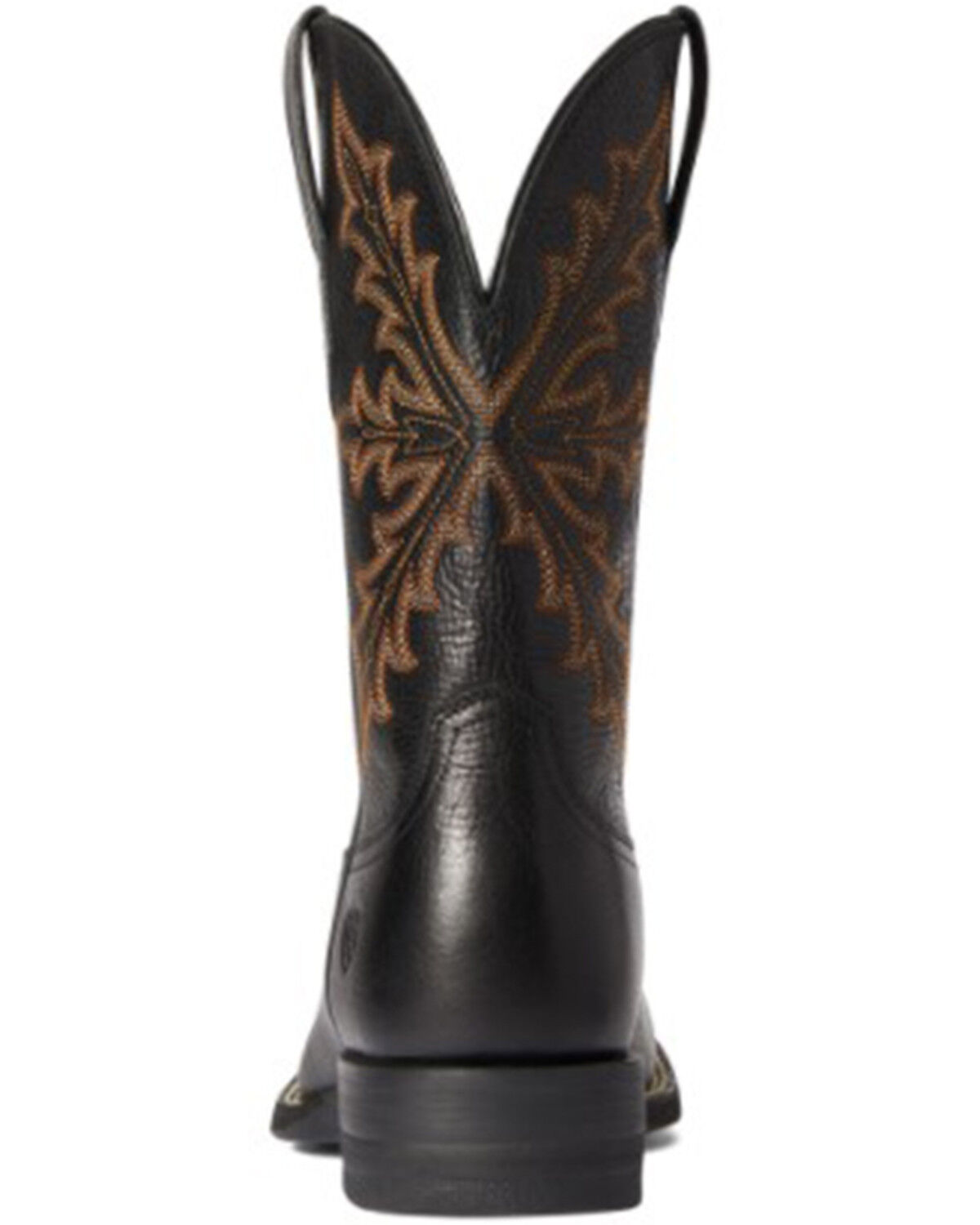 Image #3 - Ariat Men's Qualifier Night Sky Western Performance Boots - Broad Square Toe, Black, hi-res