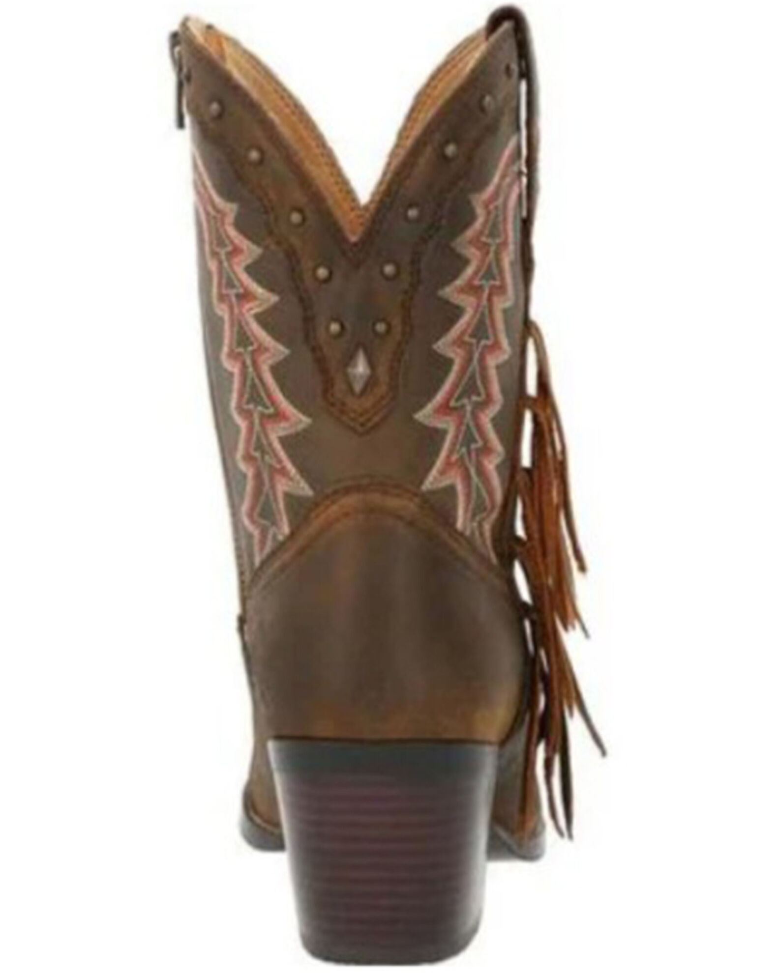 Image #5 - Durango Women's Crush Fashion Booties - Snip Toe, Pecan, hi-res