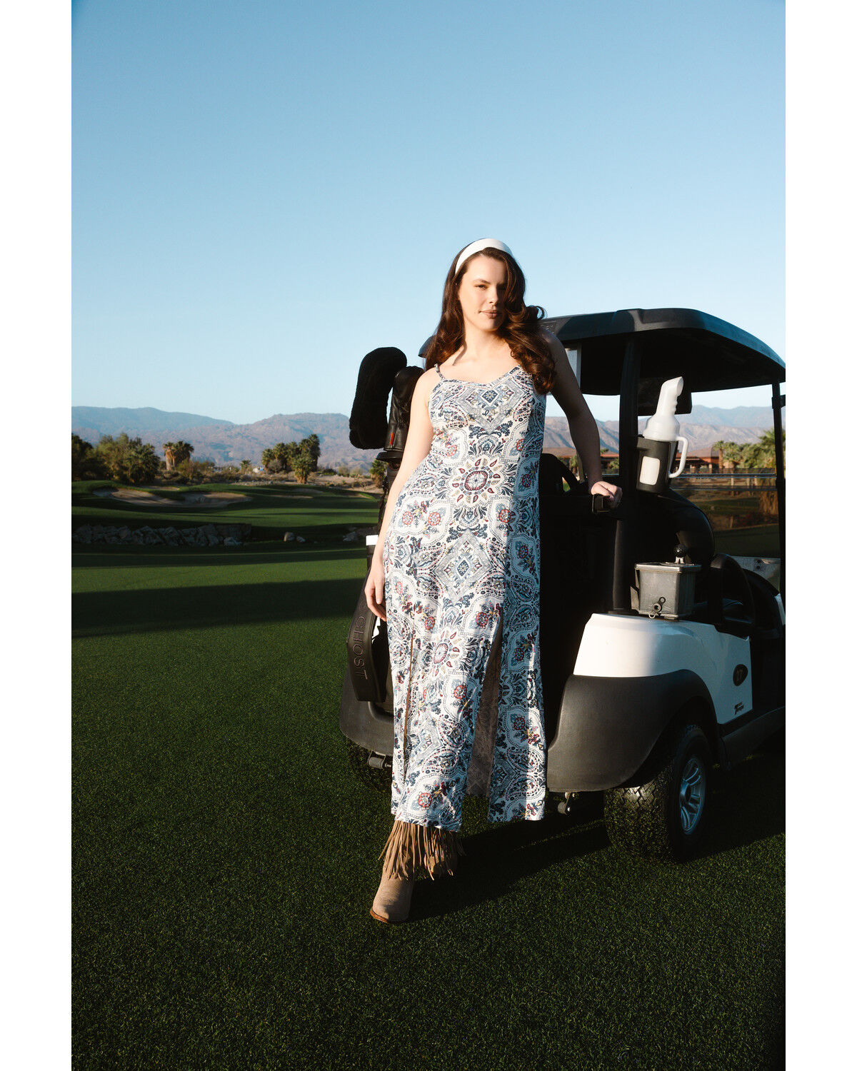 Image #1 - Idyllwind Women's Carver Printed Maxi Dress, Ivory, hi-res