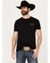 Image #4 - Howitzer Men's Freedom Sketch Short Sleeve T-Shirt, Black, hi-res