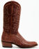 Image #2 - Cody James Men's Exotic Ostrich Western Boots - Medium Toe, Red, hi-res