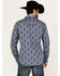 Moonshine Spirit Men's Satanta Paisley Print Long Sleeve Snap Western Shirt, Blue, hi-res