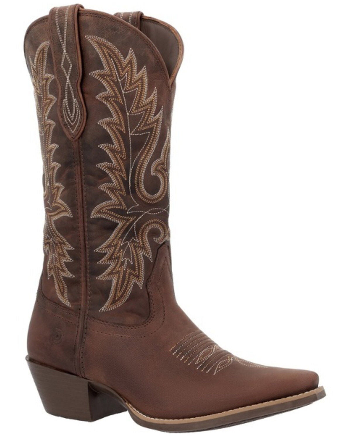 Image #1 - Durango Women's Shyloh Performance Western Boots - Round Toe, Brown, hi-res
