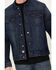 Ariat Men's FR Durastretch Trucker Jacket, Blue, hi-res