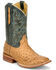Image #1 - Tony Lama Men's Blaine Exotic Ostrich Western Boots - Broad Square Toe, Brown, hi-res