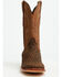 Image #4 - Tanner Mark Men's Basketweave Western Boots - Broad Square Toe, Honey, hi-res