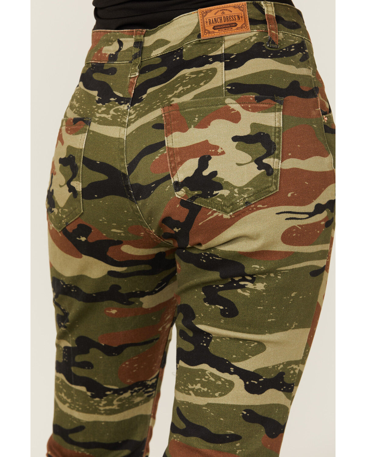 Image #4 - Ranch Dress'n Women's Land of the Free Flare Jeans, , hi-res