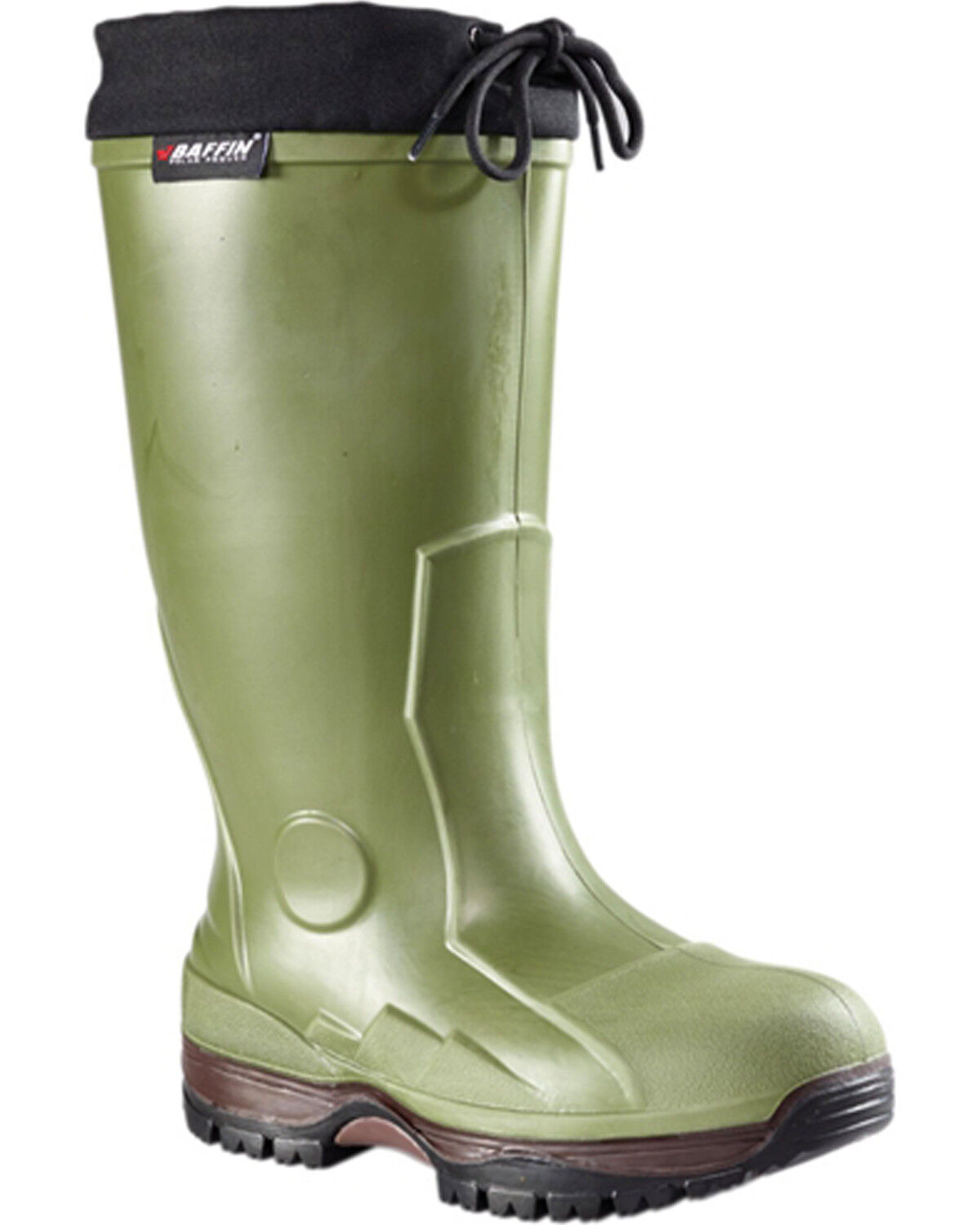 Image #1 - Baffin Men's Ice Bear (PLN) Boots - Round Toe, Forest Green, hi-res