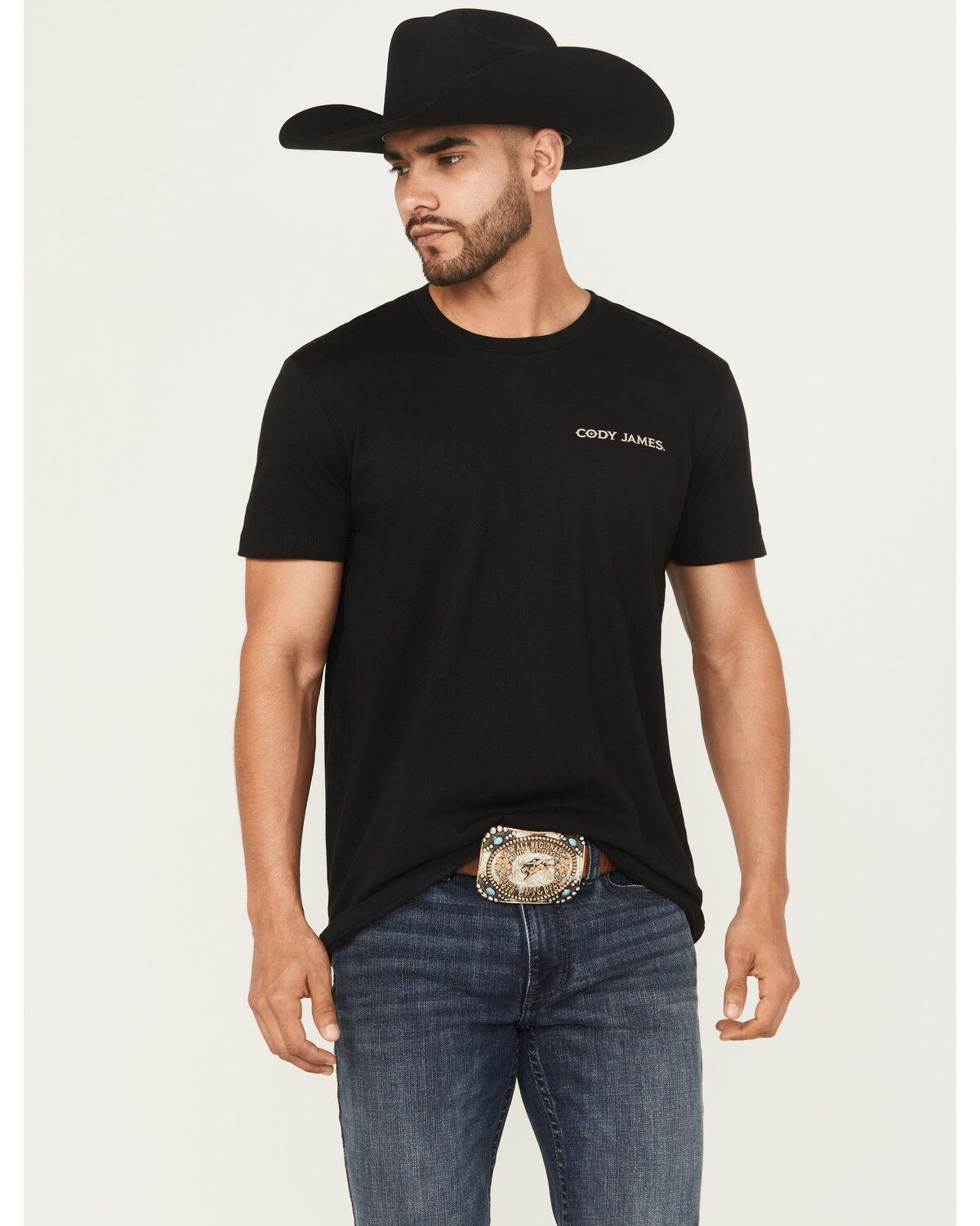 Image #2 - Cody James Men's Freedom Isn't Free Short Sleeve Graphic T-Shirt, Black, hi-res