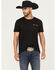 Image #2 - Cody James Men's Freedom Isn't Free Short Sleeve Graphic T-Shirt, Black, hi-res
