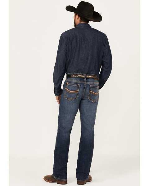 Image #3 - Cody James Men's Stonewall Dark Wash Slim Straight Stretch Denim Jeans, Dark Wash, hi-res