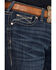 Ariat Women's R.E.A.L. Dark Wash Mid Rise Everlee Stretch Straight Jeans - Plus , Dark Wash, hi-res