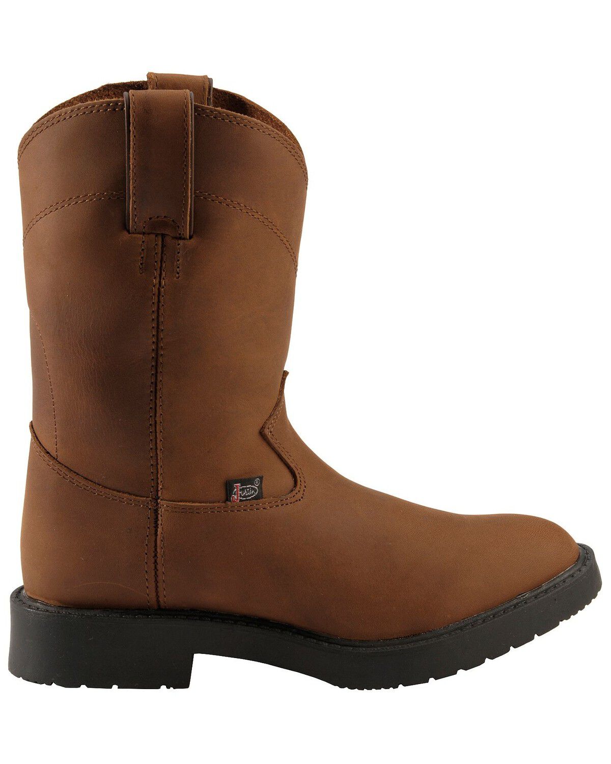 kids pull on work boots