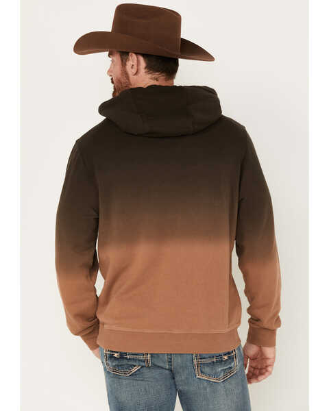Image #4 - Kimes Ranch Men's Boot Barn Exclusive Layton Hooded Sweatshirt, Brown, hi-res