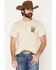 Image #2 - Riot Society Men's Viva La Fiesta Short Sleeve Graphic T-Shirt, Sand, hi-res
