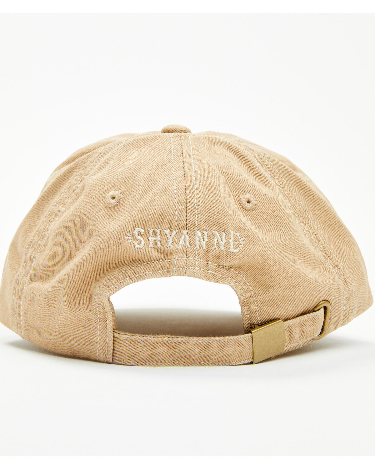 Image #3 - Shyanne Women's Ashlyn Baseball Cap, Cream, hi-res