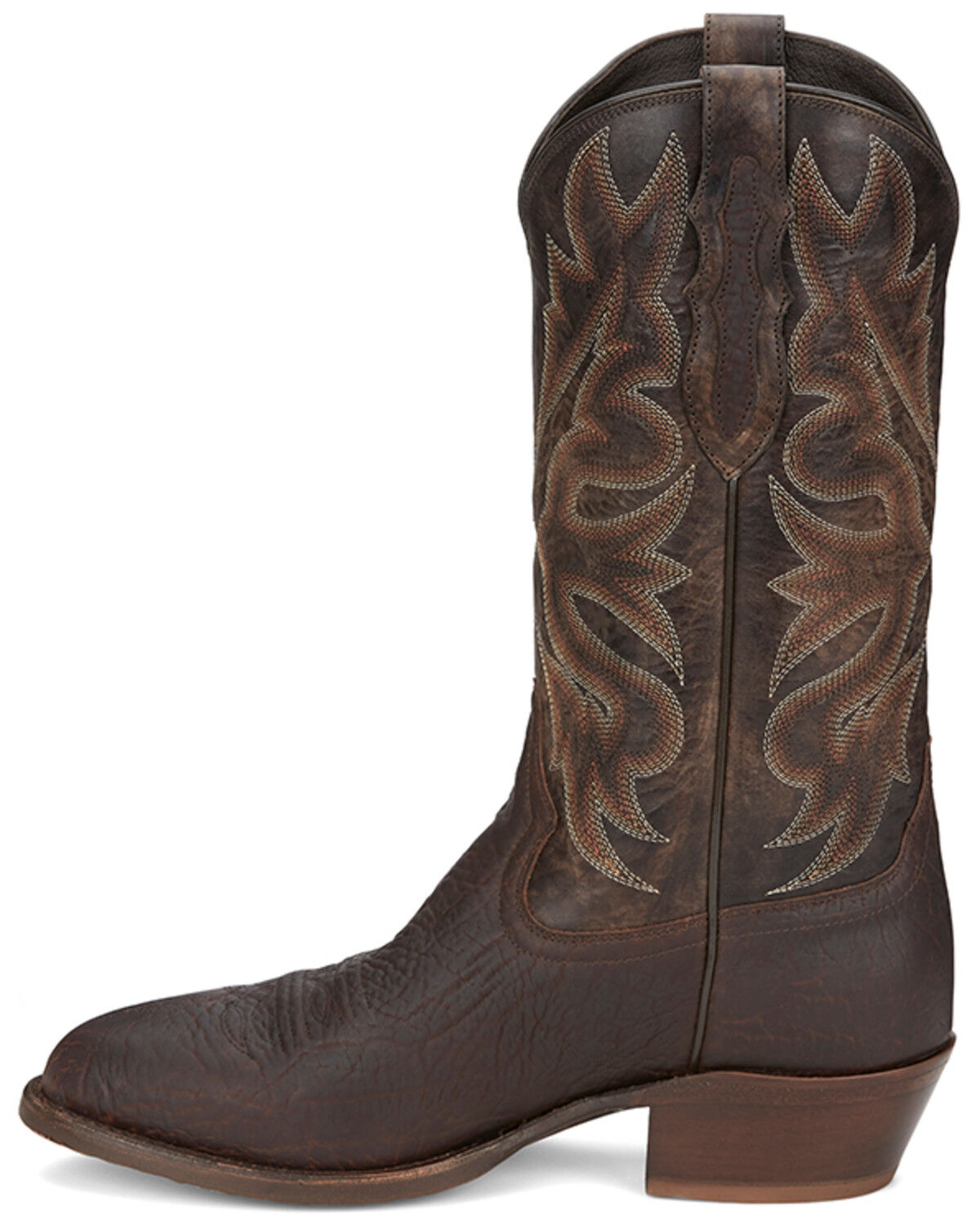 Image #3 - Tony Lama Men's Stegall Western Boots - Round Toe, Dark Brown, hi-res