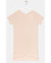 Friday's Project Women's Short Sleeve T-Shirt Dress, Dark Pink, hi-res