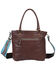 Myra Bag Women's Riptide Leather & Hair-On Bag, Black, hi-res