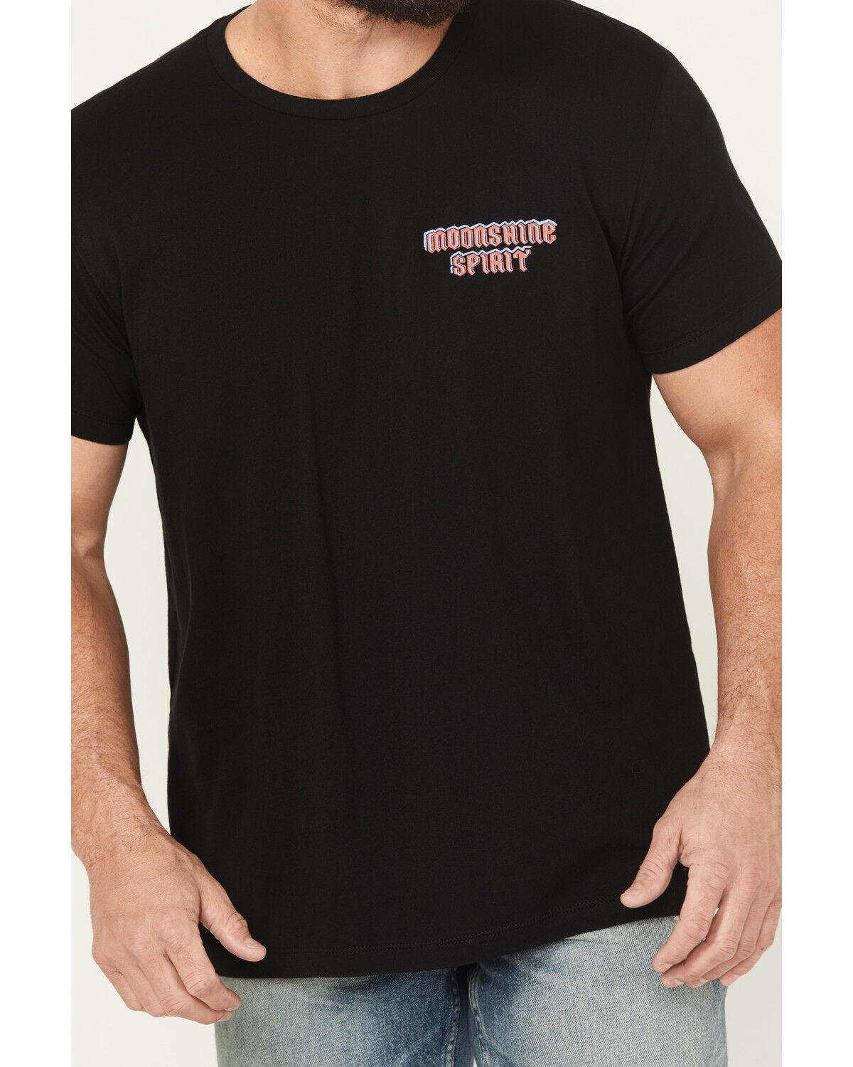 Image #4 - Moonshine Spirit&reg; Men's Snake Pit Whiskey Short Sleeve Graphic T-Shirt, Black, hi-res