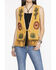 Double D Ranch Women's Head Over Heels Vest , Gold, hi-res