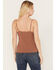 Image #4 - Idyllwind Women's Ella Texture Cable Tank Top, Brown, hi-res