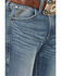 Image #2 - Ariat Men's M5 Clarence Forrest Medium Wash Straight 2X Durable Stretch Denim Jeans, Medium Wash, hi-res