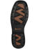 Rocky Men's Rugged Trail Pull On Western Boots - Square Toe , Brown, hi-res