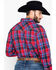 Image #2 - Rock 47 by Wrangler Men's Classic Large Plaid Print Long Sleeve Snap Western Shirt, , hi-res