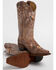 Image #5 - Shyanne Women's Maisie Floral Embroidered Western Leather Boots - Snip Toe, Brown, hi-res
