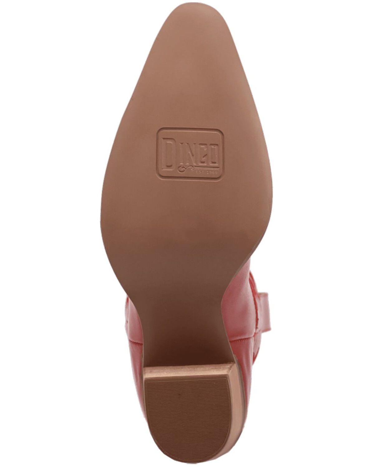Image #9 - Dingo Women's Hensley Tall Western Boots - Round Toe, Red, hi-res