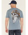 Image #1 - Troll Co Men's Headstrong Short Sleeve Graphic T-Shirt - Big, Brown, hi-res