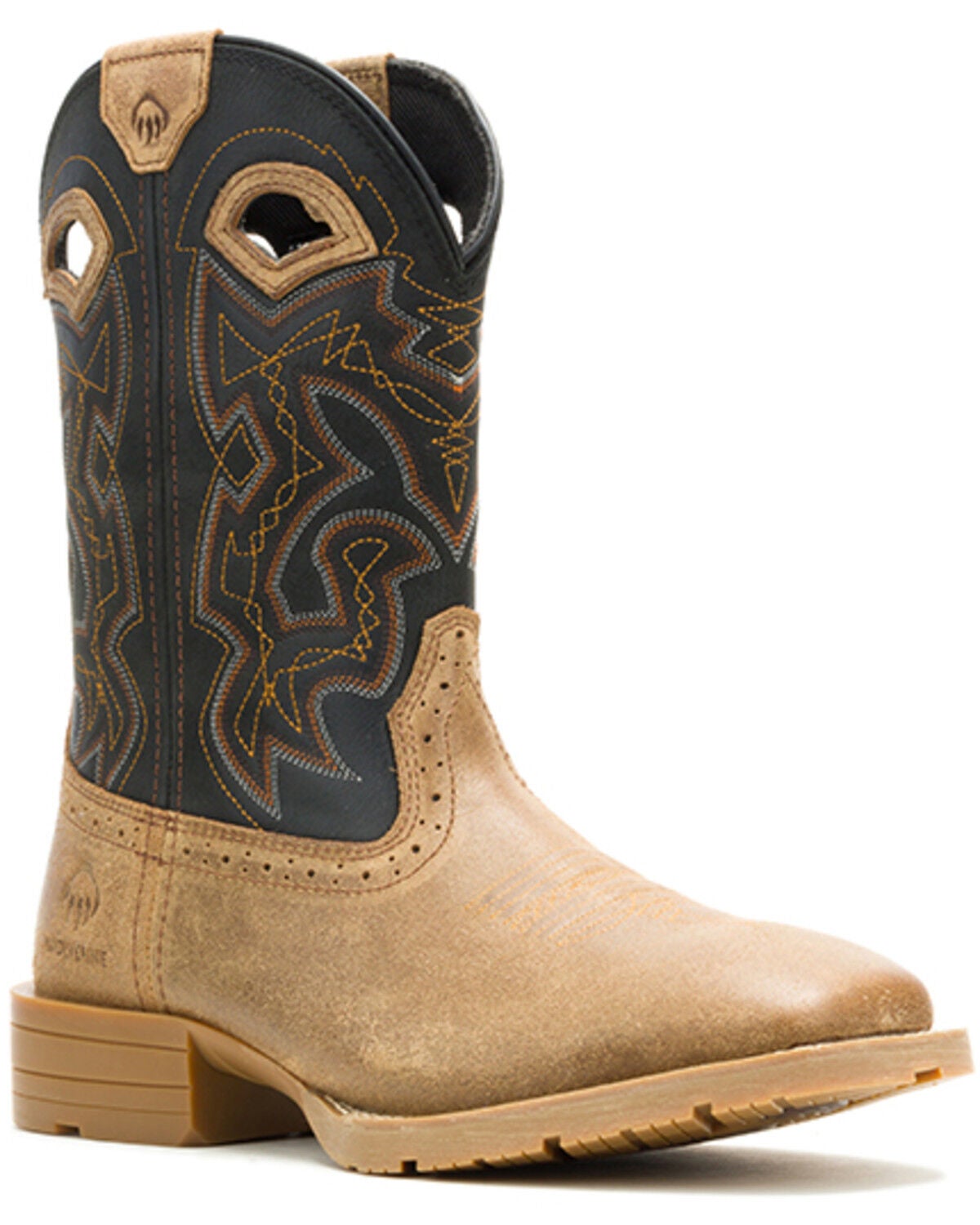 Image #1 - Wolverine Men's Wheatland Wellington HypeRest Pull-On Work Boots - Soft Toe, Black, hi-res